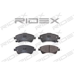 Jeu de plaquettes de frein RIDEX 402B0459 pour TOYOTA 04465-02190 RIDEX
