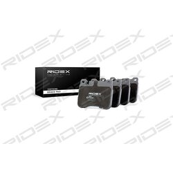 Jeu de plaquettes de frein RIDEX 402B0467 pour MERCEDES 004 420 51 20 RIDEX