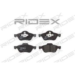 Plaquettes de frein RIDEX 402B0471 pour RENAULT 410600012R RIDEX