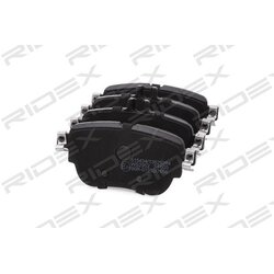Jeu de plaquettes de frein RIDEX 402B0481 pour MERCEDES 0004206000 RIDEX