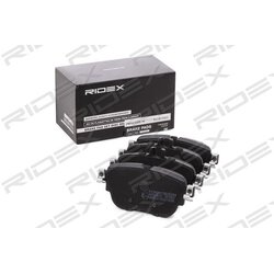 Jeu de plaquettes de frein RIDEX 402B0481 pour MERCEDES 0004206000 RIDEX