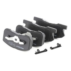Brake Pad Set RIDEX 402B0483 OE Ref 0449197201000
