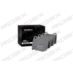 Jeu de plaquettes de frein RIDEX 402B0491 pour SUBARU, LOTUS et plus encore... RIDEX
