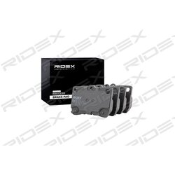 Jeu de plaquettes de frein RIDEX 402B0493 pour LEXUS, TOYOTA 04466-30210 RIDEX