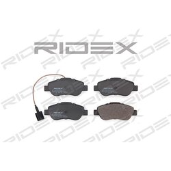 Jeu de plaquettes de frein RIDEX 402B0500 pour FIAT, PEUGEOT, FORD 71770058 RIDEX