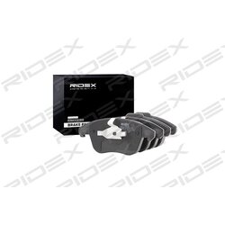 Plaquettes de frein RIDEX 402B0504 pour PEUGEOT, CITROËN, DS et plus encore... RIDEX