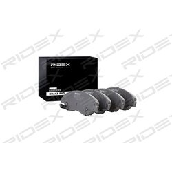 Plaquettes de frein RIDEX 402B0519 pour KIA 080453323Z RIDEX