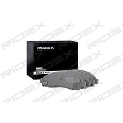 Jeu de plaquettes de frein RIDEX 402B0555 pour ISUZU, CHEVROLET, GREAT WALL 3501175 RIDEX