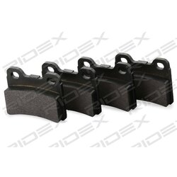 Jeu de plaquettes de frein RIDEX 402B0598 pour FORD, KIA, VW 6500959 RIDEX