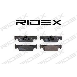 Brake Pad Set RIDEX 402B0617 OE Ref A4534210000