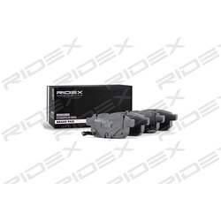 Jeu de plaquettes de frein RIDEX 402B0629 pour SUZUKI D4M603AW0A RIDEX