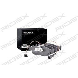 Plaquettes de frein RIDEX 402B0635 pour FIAT 7 736 572 9 RIDEX