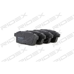 Jeu de plaquettes de frein RIDEX 402B0636 pour MAZDA, FORD USA, LINCOLN 7T412200AA RIDEX