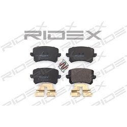 Plaquettes de frein RIDEX 402B0642 pour VW, AUDI, SEAT, SKODA 3C0698451A RIDEX