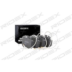 Jeu de plaquettes de frein RIDEX 402B0708 pour PEUGEOT, CITROËN, DALLAS 4248 80 RIDEX