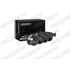 Jeu de plaquettes de frein RIDEX 402B0751 pour BMW, ALPINA 34212449286 RIDEX