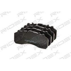 Jeu de plaquettes de frein RIDEX 402B0756 pour MAN, MERCEDES, SCANIA, DAF, IVECO et plus encore... RIDEX