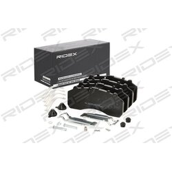 Jeu de plaquettes de frein RIDEX 402B0756 pour MAN, MERCEDES, SCANIA, DAF, IVECO et plus encore... RIDEX