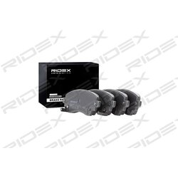 Plaquettes de frein RIDEX 402B0799 pour TOYOTA COROLLA RIDEX