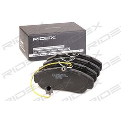 Plaquettes de frein RIDEX 402B0835 pour FIAT, PEUGEOT, CITROËN 425225 RIDEX