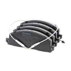 Brake Pad Set RIDEX 402B0845 OE Ref 4403272