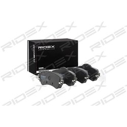 Jeu de plaquettes de frein RIDEX 402B0881 pour CITROËN 1611840080 RIDEX