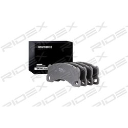 Plaquettes de frein RIDEX 402B0911 pour PORSCHE, VW 7P5 698 151 D RIDEX