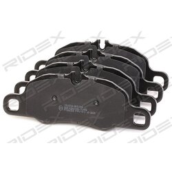 Jeu de plaquettes de frein RIDEX 402B0918 pour PORSCHE 98135193900 RIDEX
