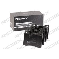 Jeu de plaquettes de frein RIDEX 402B0941 pour BMW, ALFA ROMEO et plus encore... RIDEX