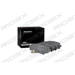 Plaquettes de frein RIDEX 402B0989 pour MAZDA 3 B4Y02648ZA RIDEX
