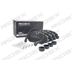 Jeu de plaquettes de frein RIDEX 402B1000 pour camions Renault D10609X60B RIDEX