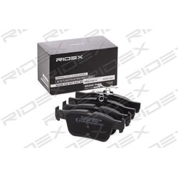 Jeu de plaquettes de frein RIDEX 402B1083 pour FORD, LINCOLN, FORD USA 2 211 284 RIDEX