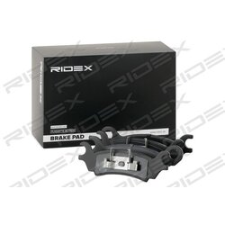 Jeu de plaquettes de frein RIDEX 402B1089 pour MAZDA GG16-49-280 RIDEX