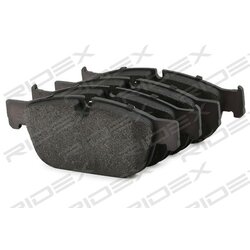 Jeu de plaquettes de frein RIDEX 402B1167 pour PEUGEOT, CITROËN, DS 1610104080 RIDEX