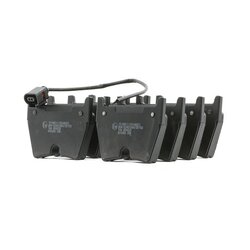 Brake Pad Set RIDEX 402B1176 OE Ref 8U0698151G