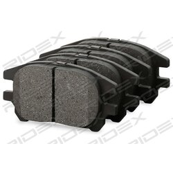 Jeu de plaquettes de frein RIDEX 402B1222 pour LEXUS, TOYOTA 8DB 355 010-441 RIDEX