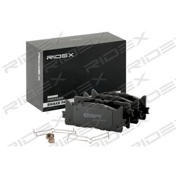 Jeu de plaquettes de frein RIDEX 402B1257 pour TOYOTA, LEXUS 04465-33445 RIDEX