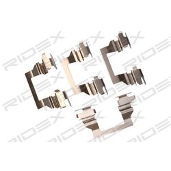 Jeu de plaquettes de frein 402B1286 pour CHEVROLET, SATURN, PONTIAC, OPEL 22705327 RIDEX