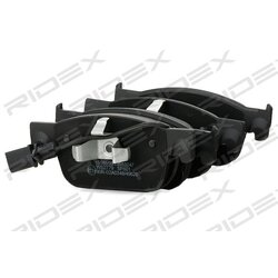 Jeu de plaquettes de frein RIDEX 402B1318 pour AUDI 8W0698151AA RIDEX