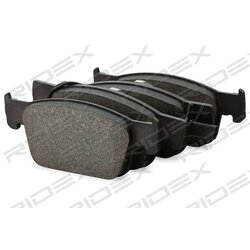 Jeu de plaquettes de frein RIDEX 402B1318 pour AUDI 8W0698151AA RIDEX