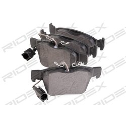 Jeu de plaquettes de frein RIDEX 402B1339 pour ALFA ROMEO, MASERATI 77367718 RIDEX