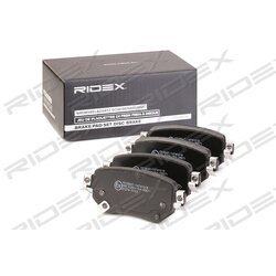 Plaquettes de frein RIDEX 402B1341 pour MAZDA 6 GMY0-26-43Z RIDEX