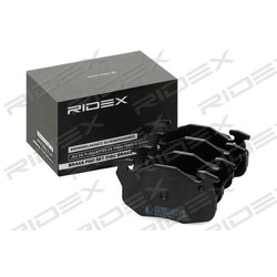 Jeu de plaquettes de frein RIDEX 402B1359 pour PEUGEOT, CITROËN, RENAULT 4251-37 RIDEX