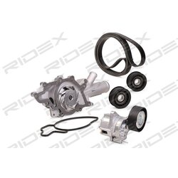 Kit de courroie trapézoïdale nervurée pour pompe à eau 4172P0013 pour MERCEDES KP26PK2260-2 RIDEX