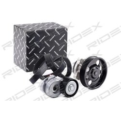 Kit de courroie trapézoïdale nervurée pour pompe à eau RIDEX 4172P0082 pour VAUXHALL et autres... RIDEX