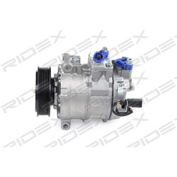 Compresseur de climatisation RIDEX 447K0004 pour VW, SEAT, AUDI, SKODA, CUPRA RIDEX