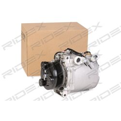 Compresseur de climatisation RIDEX 447K0125 pour MITSUBISHI, CITROËN, PEUGEOT 6433WA RIDEX