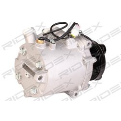 Compresseur de climatisation RIDEX 447K0125 pour MITSUBISHI, CITROËN, PEUGEOT 6433WA RIDEX