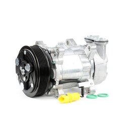 AC Compressor RIDEX 447K0177 OE Ref 6453 JG