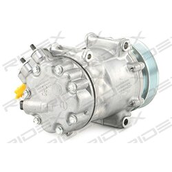 Compresseur de climatisation RIDEX 447K0267 pour PEUGEOT, CITROËN 6453ZE RIDEX